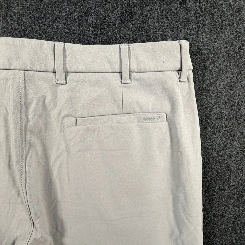 Johnnie-O Prep-Formance Mens Gray Golf Shorts Size 35 Performance‎ Activewear